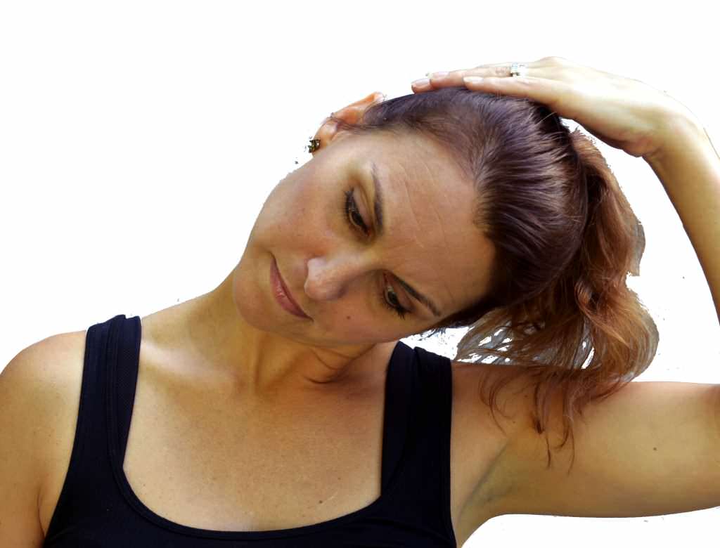trapezius stretch for neck pain