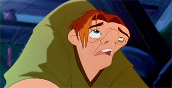image of Quasimodo showing the result of poor posture